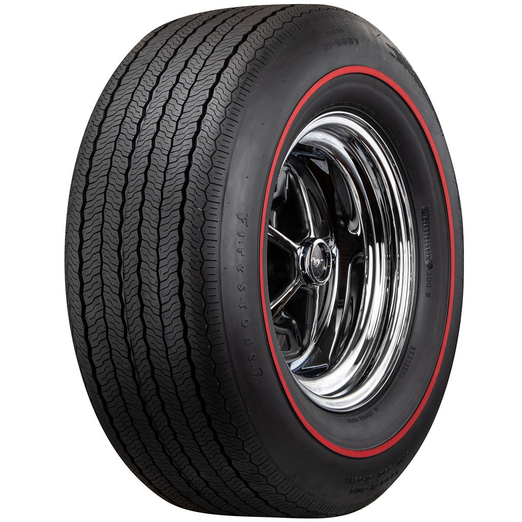 Coker 625104 GR60-15 FIRESTONE RADIAL REDLINE for Select Pontiac GTO, Pontiac LeMans