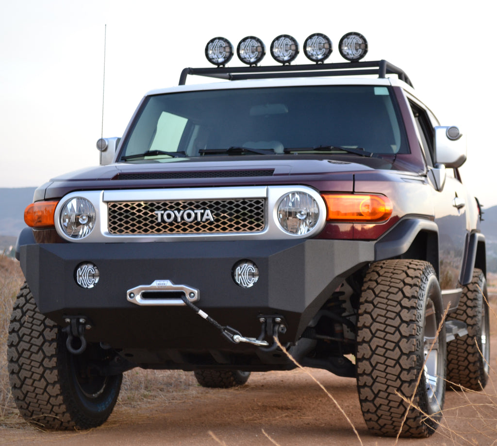 Body Armor 4x4 FJ-19336 Front Winch Bumper for Select Toyota FJ Cruiser