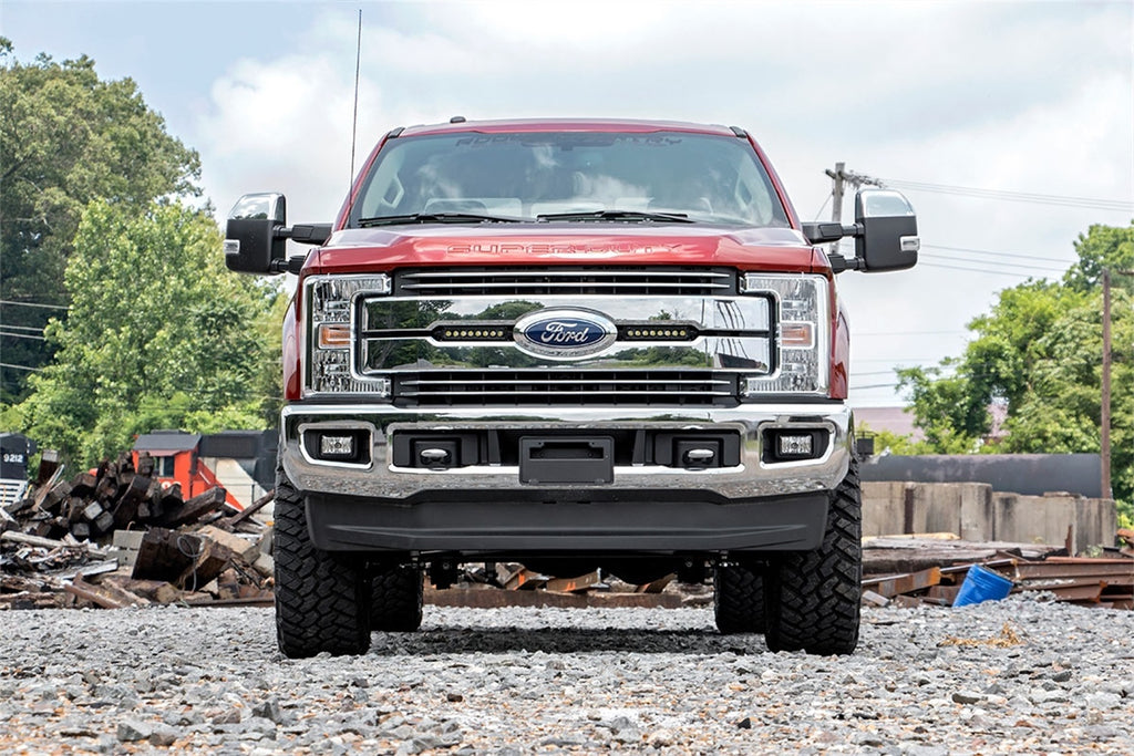 Rough Country 70697 Cree Black Series LED Light Bar for Select Ford F-250 Super Duty, Ford F-350 Super Duty