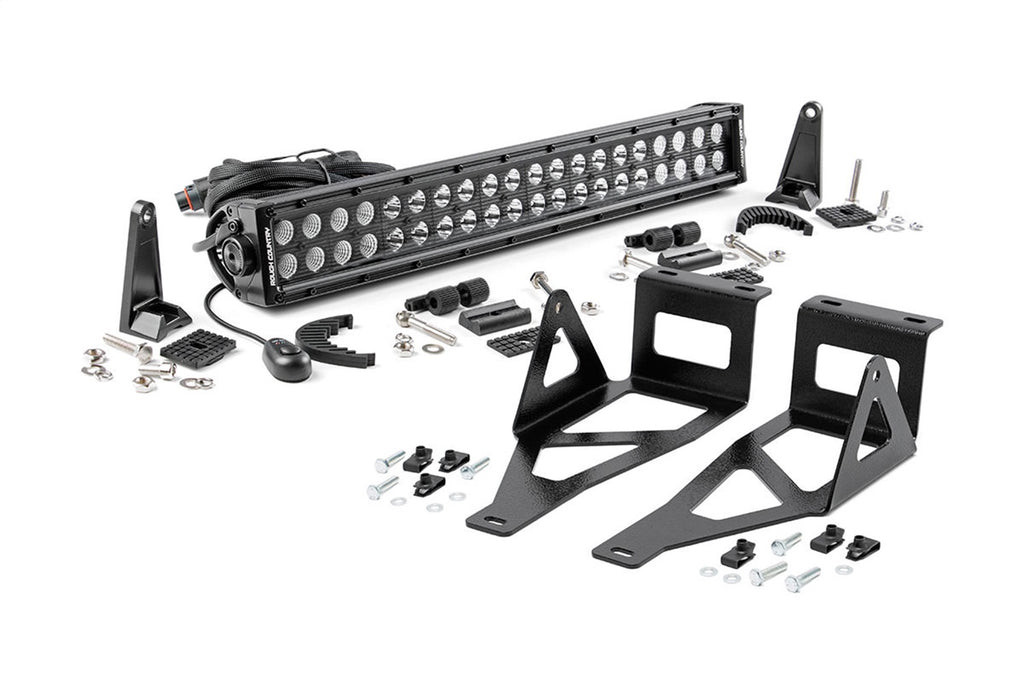 Rough Country 70665 Cree Black Series LED Light Bar for Select Ford F-250 Super Duty, Ford F-350 Super Duty