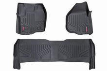 Load image into Gallery viewer, Rough Country M-51213 Heavy Duty Floor Mats for Select Ford F-250 Super Duty, Ford F-350 Super Duty, Ford F-450 Super Duty, Ford F-550 Super Duty