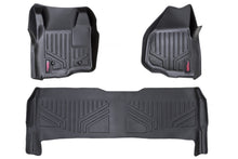 Load image into Gallery viewer, Rough Country M-51223 Heavy Duty Floor Mats for Select Ford F-250 Super Duty, Ford F-350 Super Duty, Ford F-450 Super Duty, Ford F-550 Super Duty