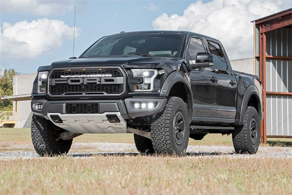 Rough Country 70701BLDRL LED Hidden Grille Kit for Select Ford F-150