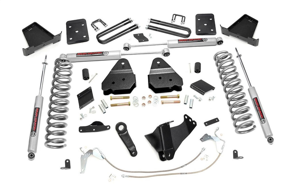 Rough Country 566.20 Suspension Lift Kit w/Shocks for Select Ford F-250 Super Duty