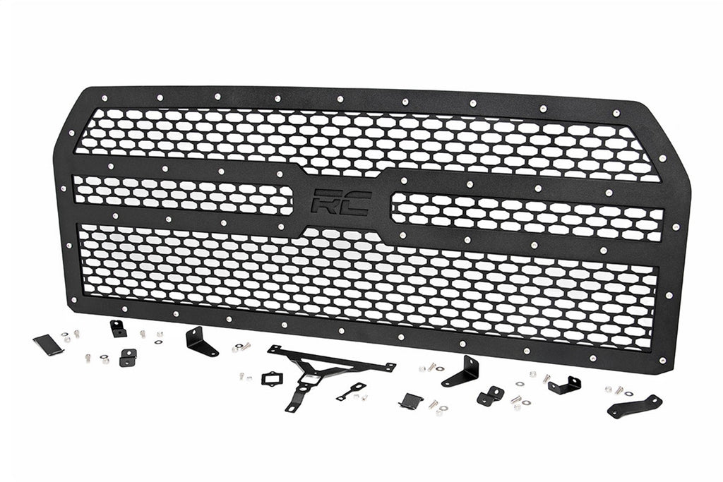 Rough Country 70191 Laser-Cut Mesh Replacement Grille for Select Ford F-150