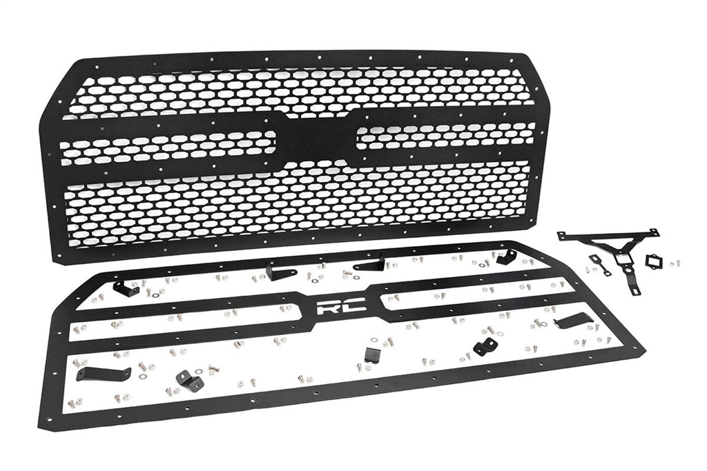 Rough Country 70191 Laser-Cut Mesh Replacement Grille for Select Ford F-150