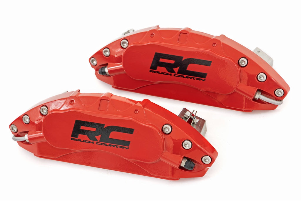Rough Country 71140A Brake Caliper Covers for Select Jeep Wrangler, Jeep Wrangler JK