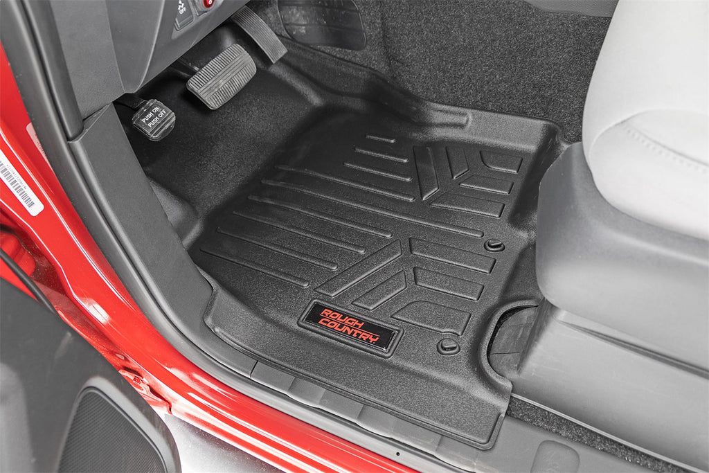 Rough Country M-80515 Heavy Duty Floor Mats for Select Nissan Frontier