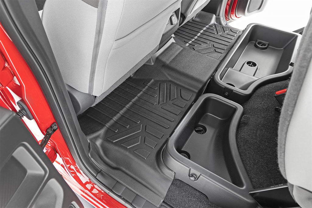 Rough Country M-80515 Heavy Duty Floor Mats for Select Nissan Frontier
