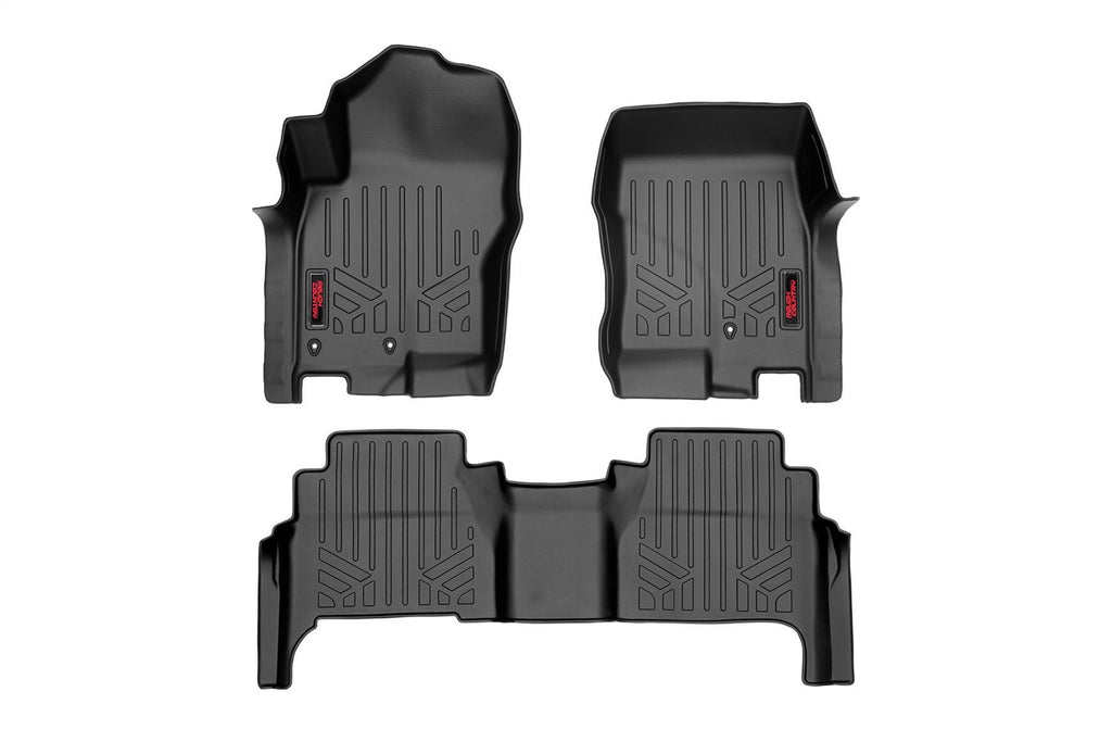 Rough Country M-80513 Heavy Duty Floor Mats for Select Nissan Frontier