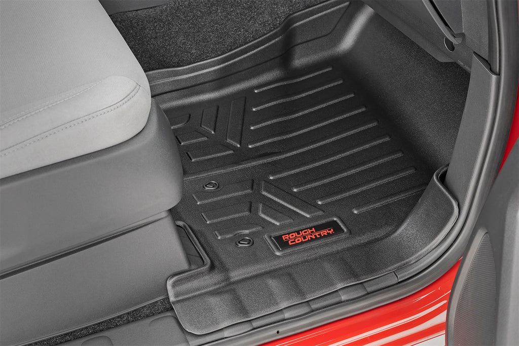 Rough Country M-80515 Heavy Duty Floor Mats for Select Nissan Frontier