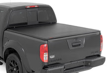 Load image into Gallery viewer, Rough Country 42805500 Soft Roll-Up Bed Cover for Select Nissan Frontier