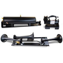 Load image into Gallery viewer, Kleinn Automotive Air Horns FSD23-734 Onboard Air System w/Horns for Select Ford F-250 Super Duty, Ford F-350 Super Duty, Ford F-450 Super Duty