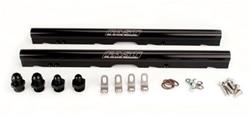 FAST 146033B-KIT Black Billet Fuel Rail Kit for LS2 LSXr 102mm Intake Manifolds