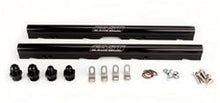 Load image into Gallery viewer, FAST 146033B-KIT Black Billet Fuel Rail Kit for LS2 LSXr 102mm Intake Manifolds