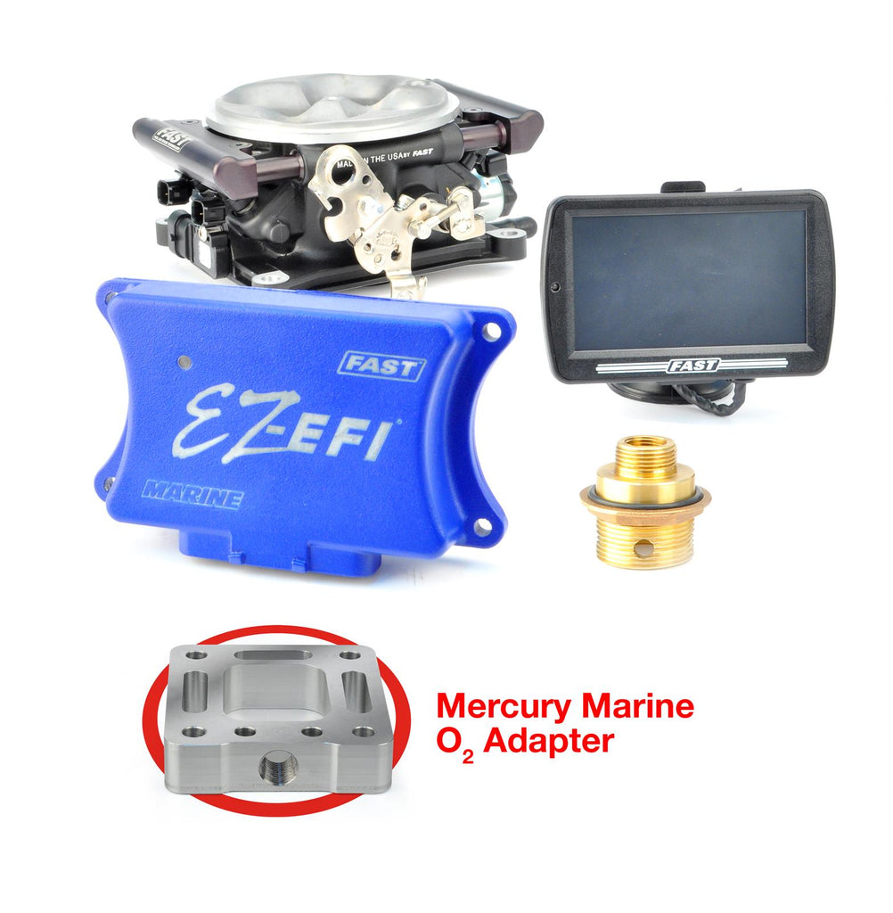 FAST 30364-06KIT EZ-EFI Marine Base Kit w/ Mercury Marine O2 Installation Kit