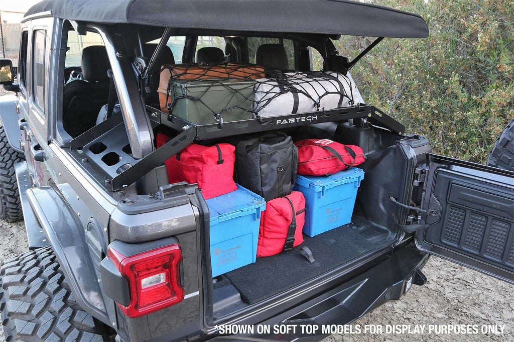 Fabtech FTS24211 Cargo Rack for Select Jeep Wrangler