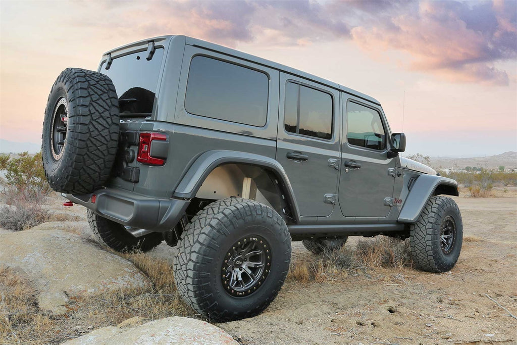 Fabtech FTS24272 Tube Fenders for Select Jeep Wrangler