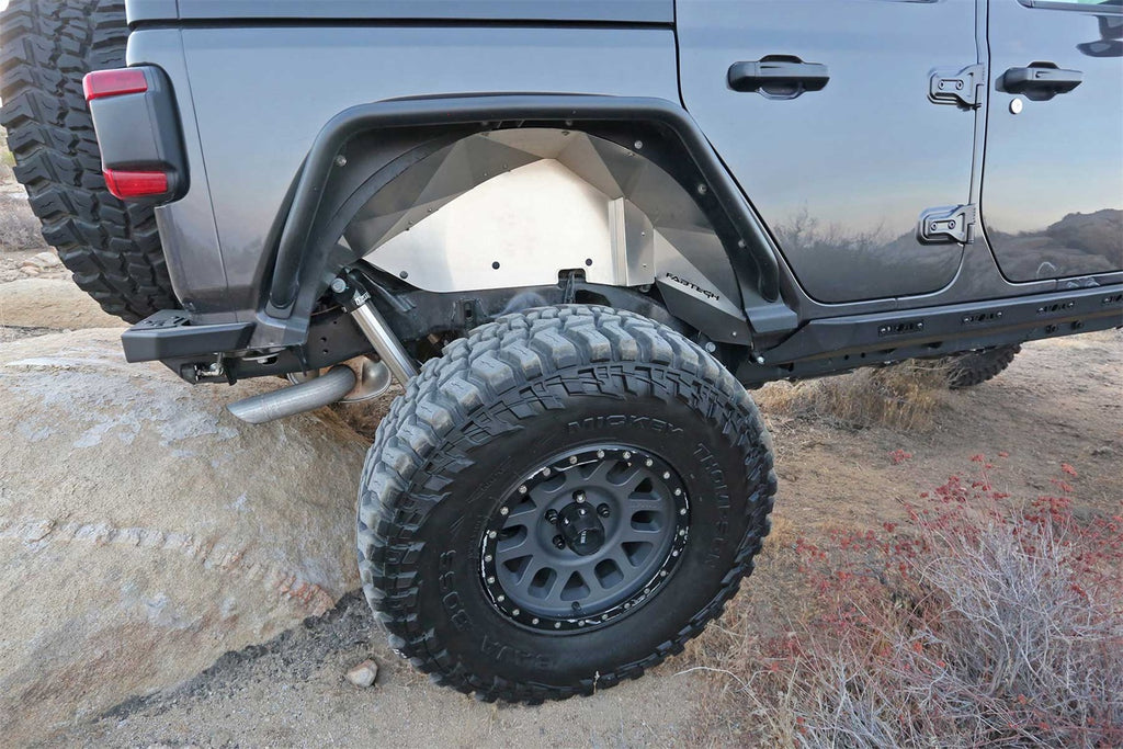 Fabtech FTS24272 Tube Fenders for Select Jeep Wrangler