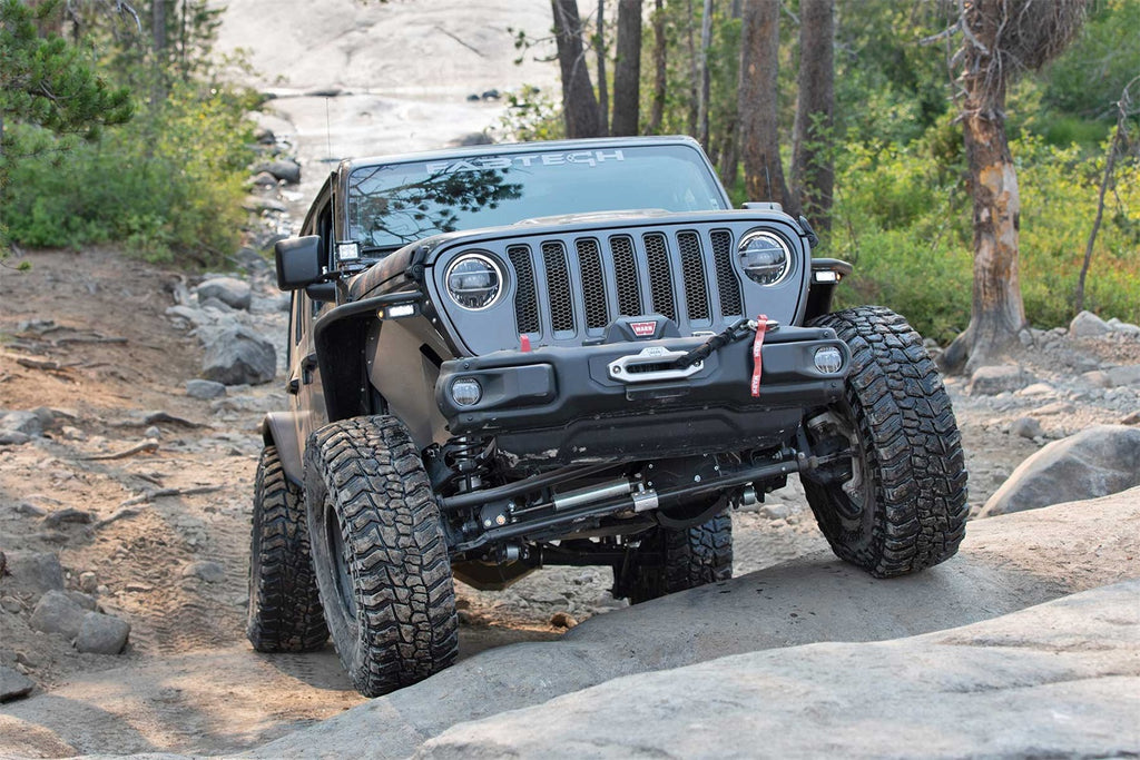 Fabtech FTS24282 Steering Stabilizer Kit for Select Jeep Gladiator, Jeep Wrangler
