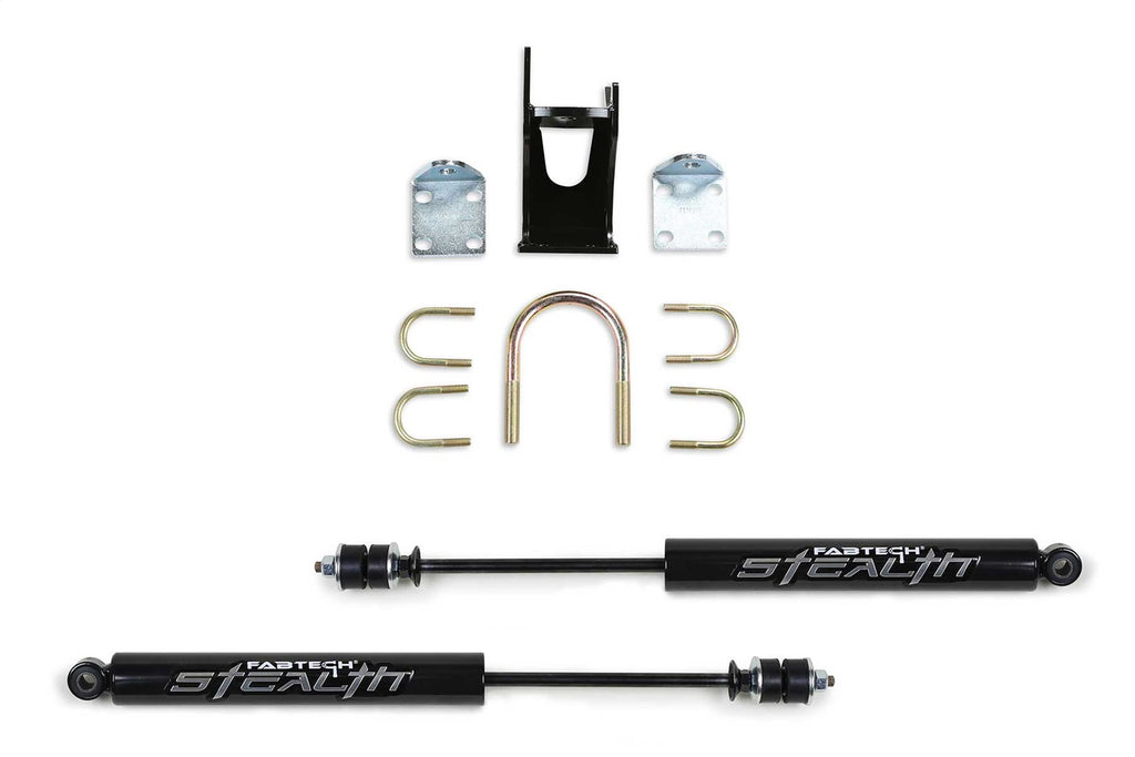 Fabtech FTS8046 Stealth Steering Stabilizer for Select Ford F-250 Super Duty, Ford F-350 Super Duty