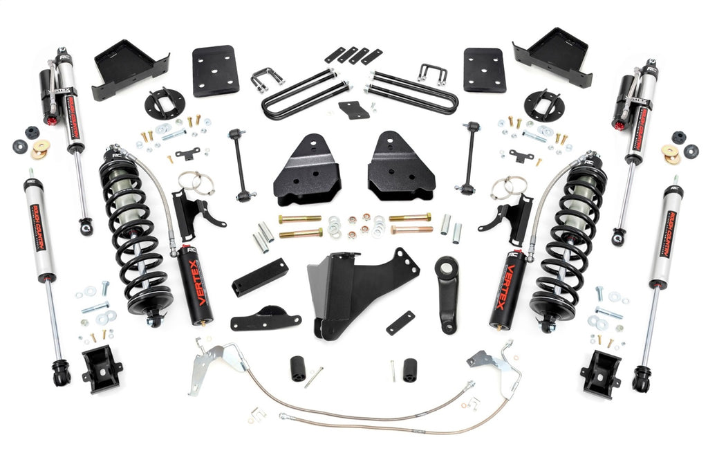 Rough Country 47859 Coilover Conversion Lift Kit for Select Ford F-250 Super Duty, Ford F-350 Super Duty