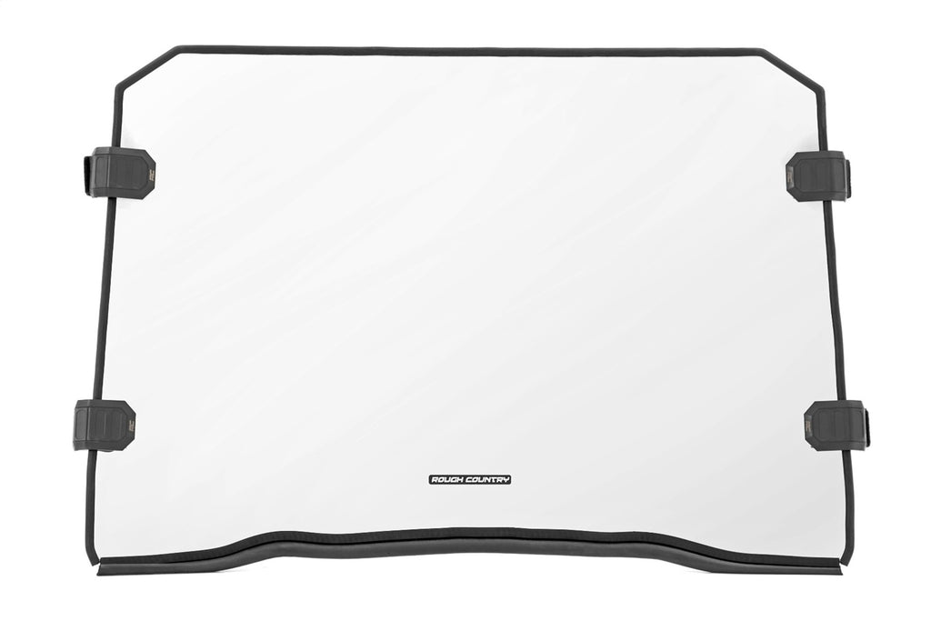 Rough Country 98182010 Windshield for Select Polaris RZR 900, Polaris RZR 900 EPS, Polaris RZR 900 Fox Edition, Polaris RZR 900 Premium, Polaris RZR S EPS, Polaris RZR S 900, Polaris RZR S 900 EPS, Polaris RZR S 900 Premium, Polaris RZR S4 EPS, Polaris