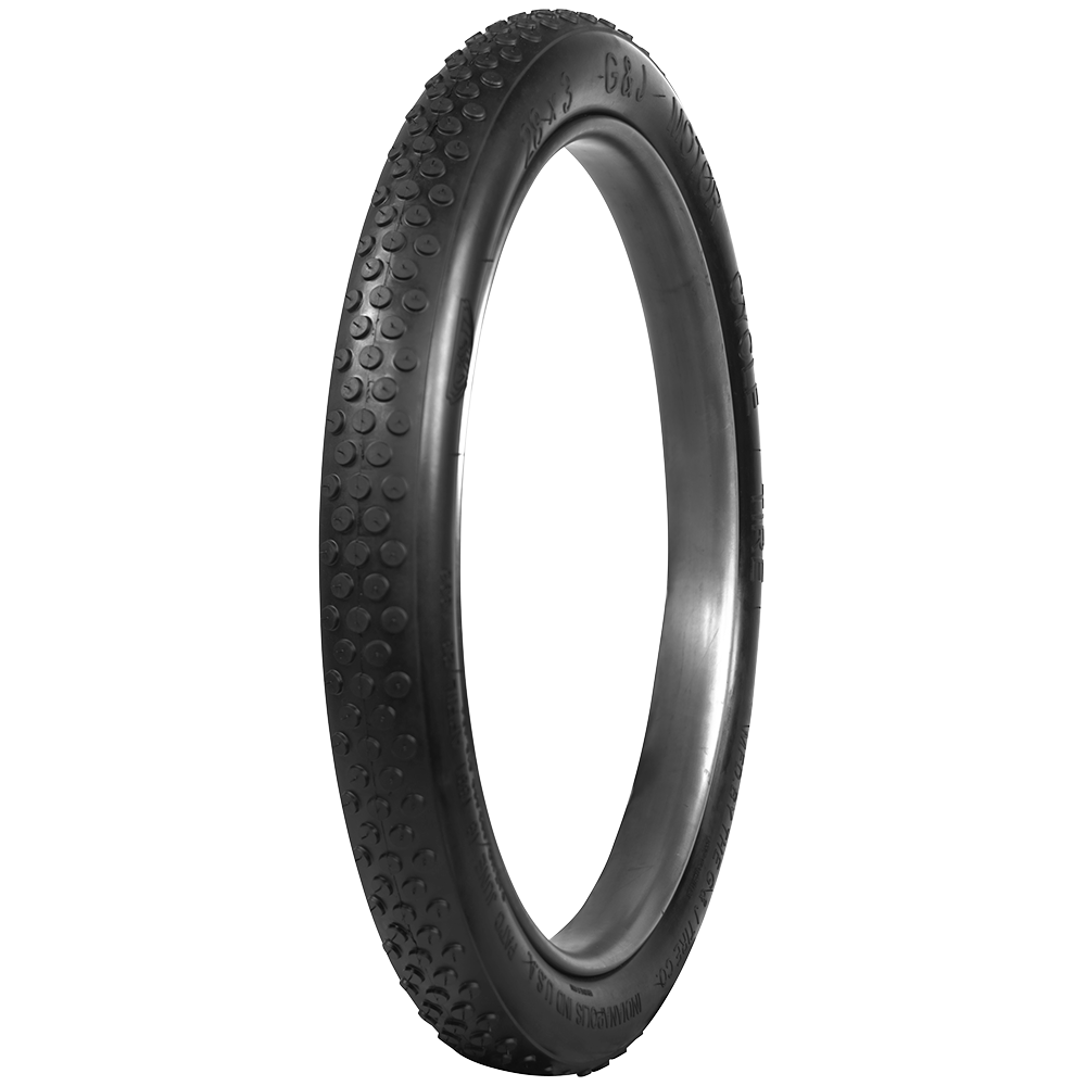 Coker 79246 28x3 G & J CLINCHER BLACK BUTTON for Select Cadillac Model A, Cadillac Model K, Ford Model AC, Ford Model C, Oldsmobile Model 6C, Oldsmobile Model B