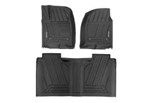 Load image into Gallery viewer, Rough Country FF-21612 Flex-Fit Floor Mats for Select Chevrolet Silverado 1500, Chevrolet Silverado LTD, Chevrolet Silverado HD, Chevrolet Silverado HD, GMC Sierra 1500, GMC Sierra Limited, GMC Sierra HD, GMC Sierra HD