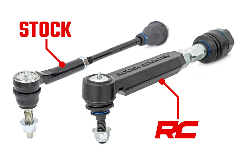 Rough Country 11015 Heavy Duty Tie Rod Kit for Select Chevrolet Silverado HD, Chevrolet Silverado HD, GMC Sierra HD, GMC Sierra HD