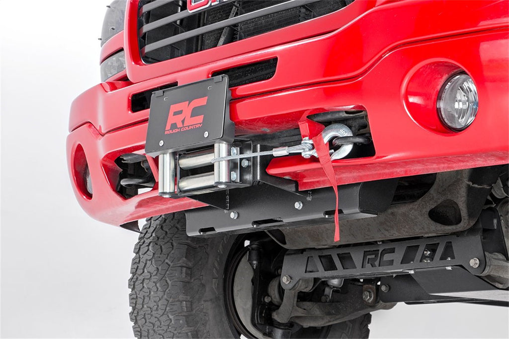 Rough Country 11002 Hidden Winch Mounting Plate for Select Chevrolet Silverado 1500, GMC Sierra 1500, GMC Sierra Classic
