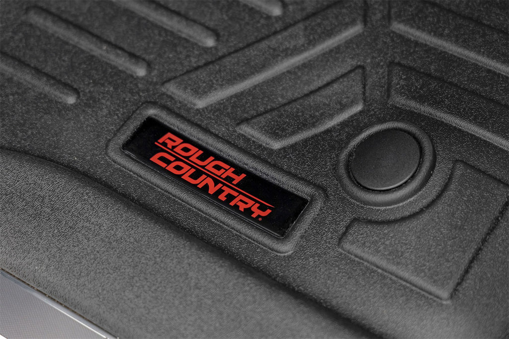 Rough Country M-21712 Heavy Duty Floor Mats for Select Chevrolet Tahoe, GMC Yukon