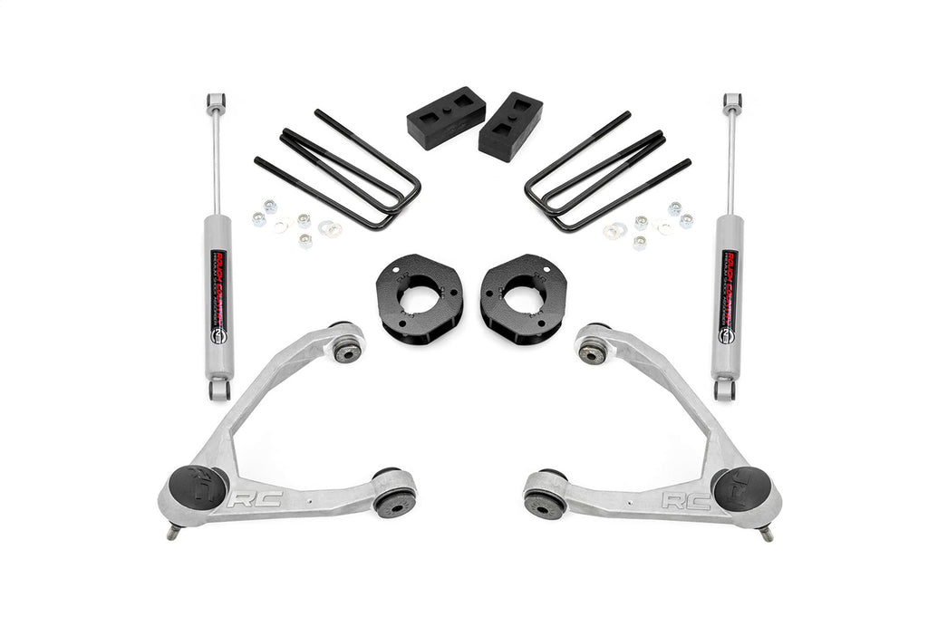 Rough Country 19831 Suspension Lift Kit for Select Chevrolet Silverado 1500, GMC Sierra