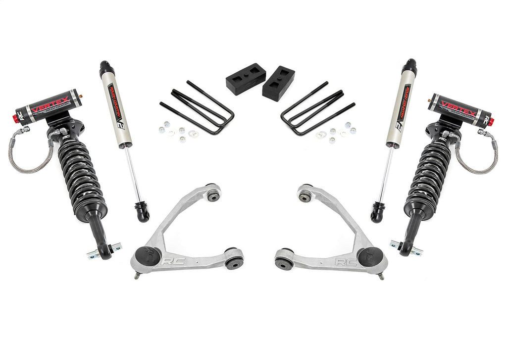 Rough Country 19857 Suspension Lift Kit w/Shocks for Select Chevrolet Silverado 1500, GMC Sierra