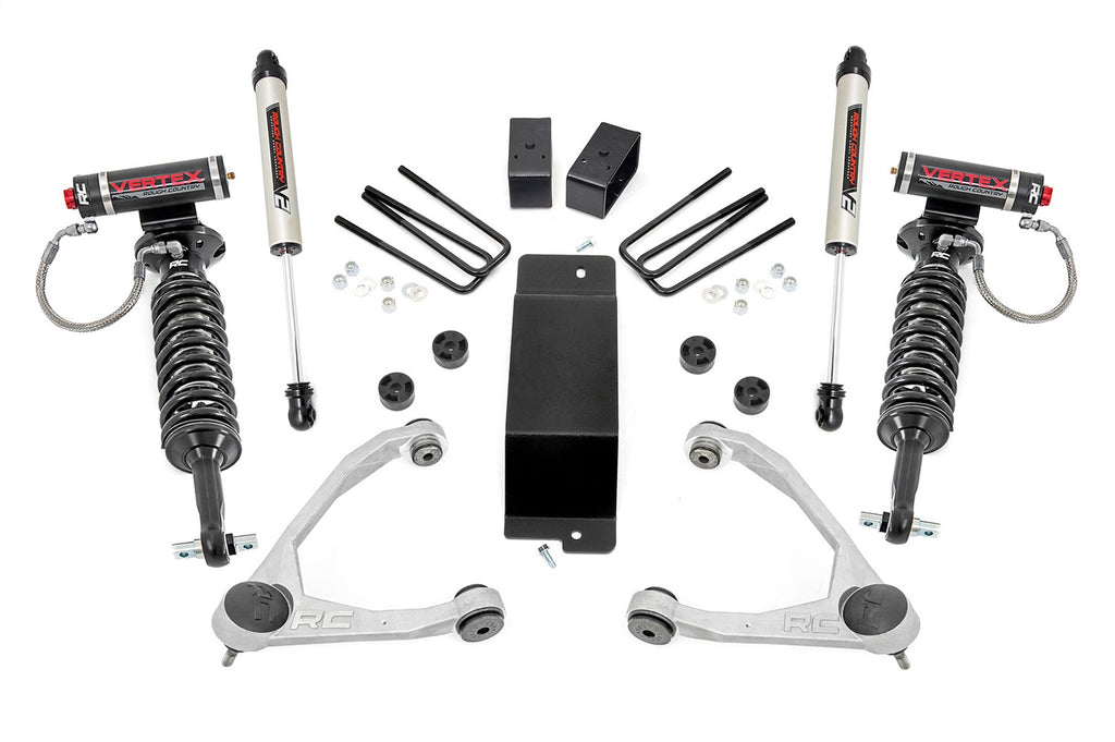 Rough Country 19457 Suspension Lift Kit w/Shock for Select Chevrolet Silverado 1500, GMC Sierra
