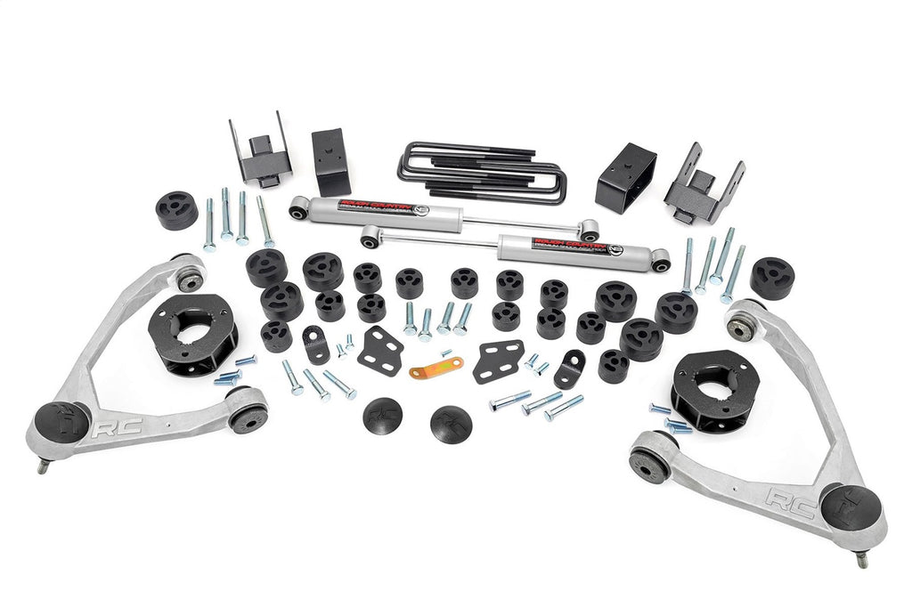 Rough Country 254.20 Combo Suspension Lift Kit for Select Chevrolet Silverado 1500, GMC Sierra