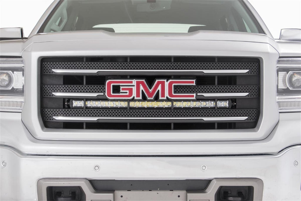 Rough Country 70625 Cree Chrome Series LED Light Bar for Select Chevrolet Silverado 1500, GMC Sierra