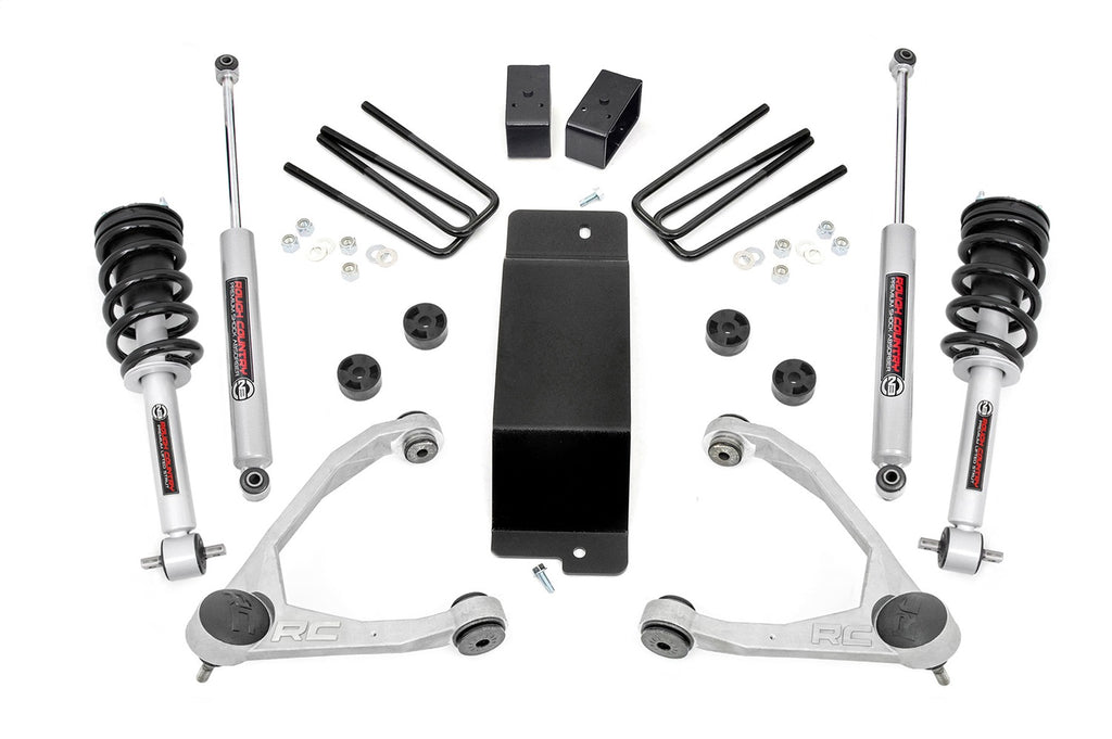 Rough Country 19432 Suspension Lift Kit for Select Chevrolet Silverado 1500, GMC Sierra