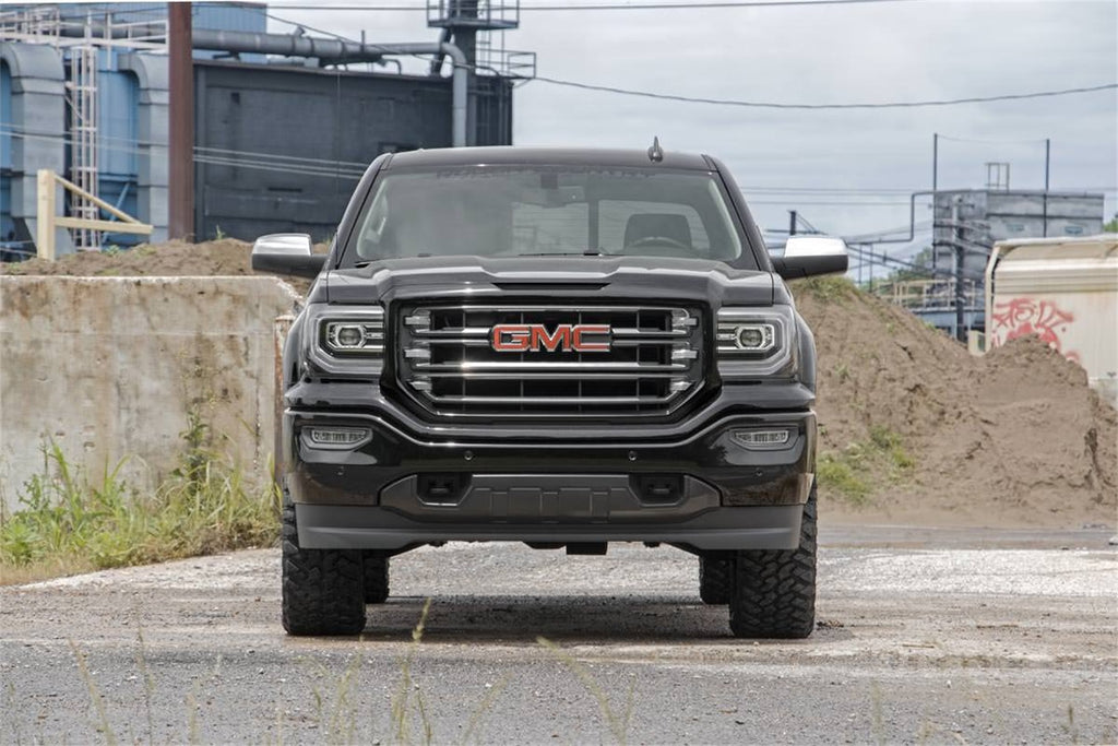 Rough Country 19457 Suspension Lift Kit w/Shock for Select Chevrolet Silverado 1500, GMC Sierra