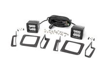 Load image into Gallery viewer, Rough Country 70689 Black Series LED Fog Light Kit for Select GMC Sierra