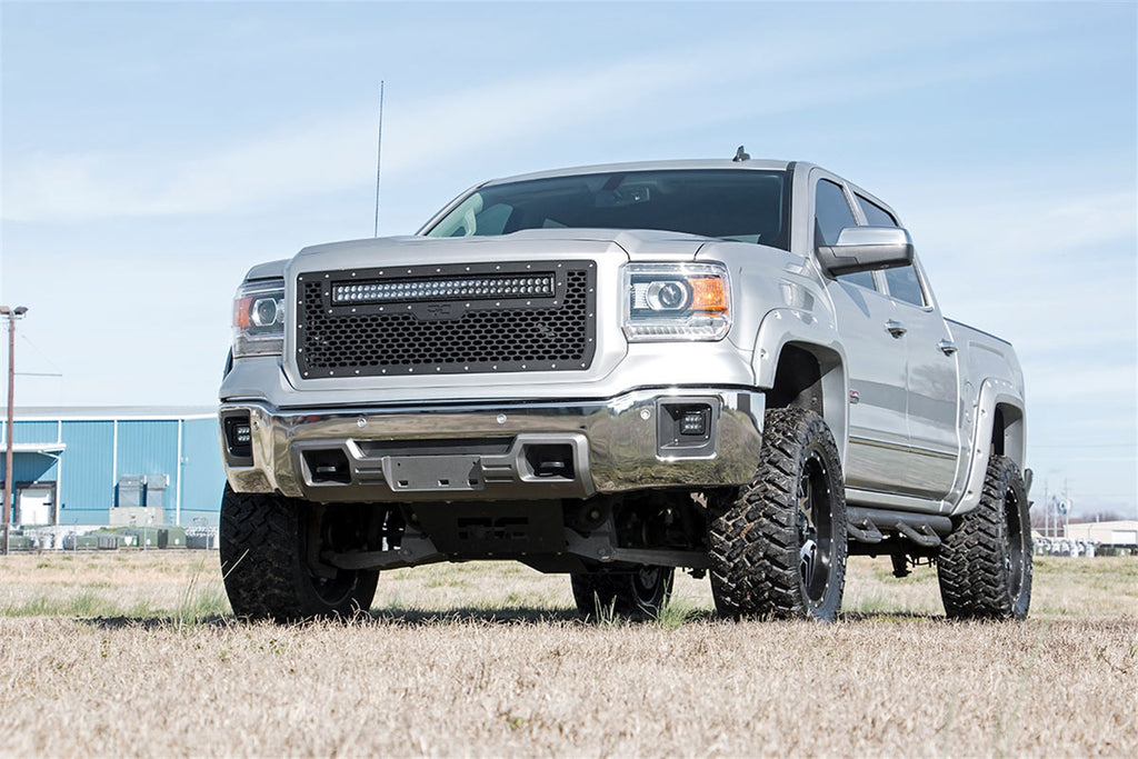 Rough Country 70689 Black Series LED Fog Light Kit for Select GMC Sierra
