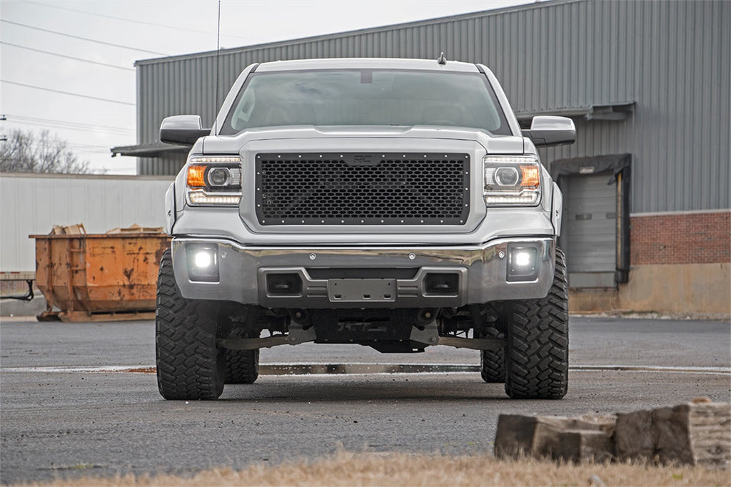 Rough Country 70689 Black Series LED Fog Light Kit for Select GMC Sierra