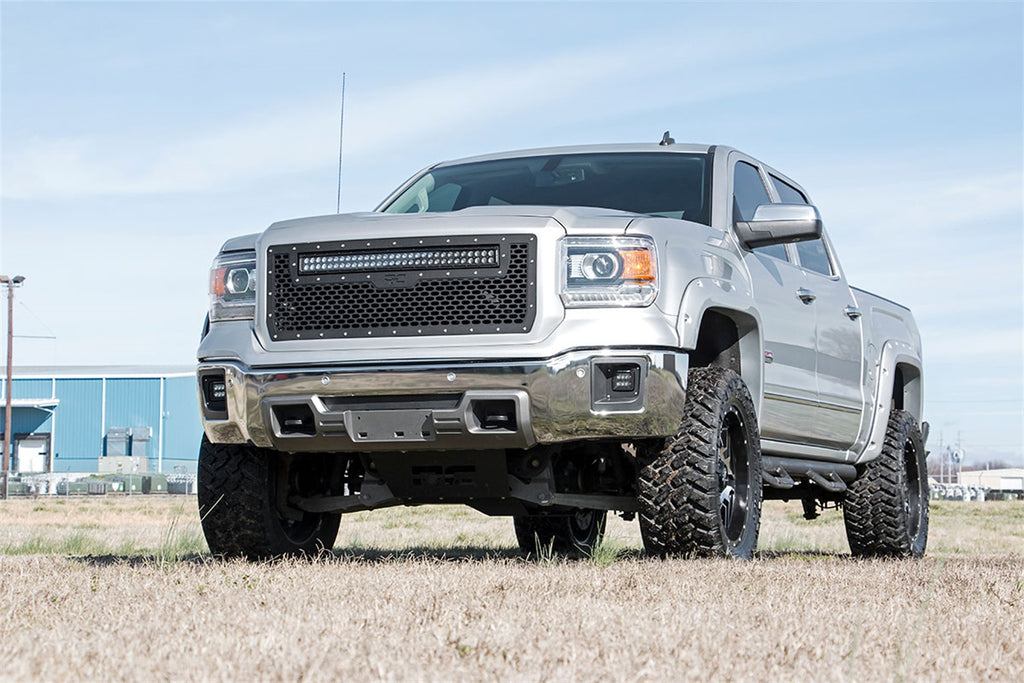 Rough Country 70190 Laser-Cut Mesh Replacement Grille for Select GMC Sierra