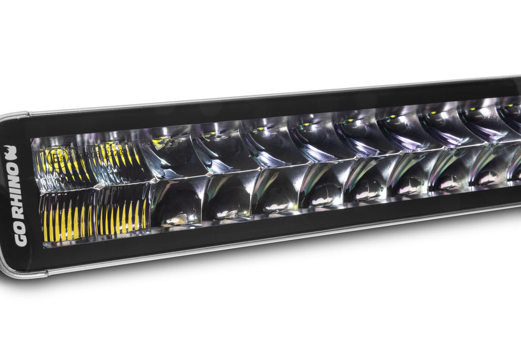 Go Rhino 752002111CDS Blackout Series - DOUBLELINE 20" Double Row LED Light Bar