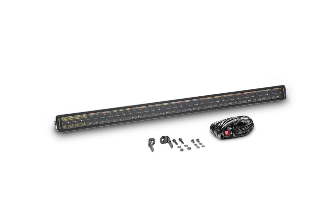 Go Rhino 754004012CDS Blackout Combo Series - DOUBLELINE 40" Double Row Light Bar w/Amber LEDs