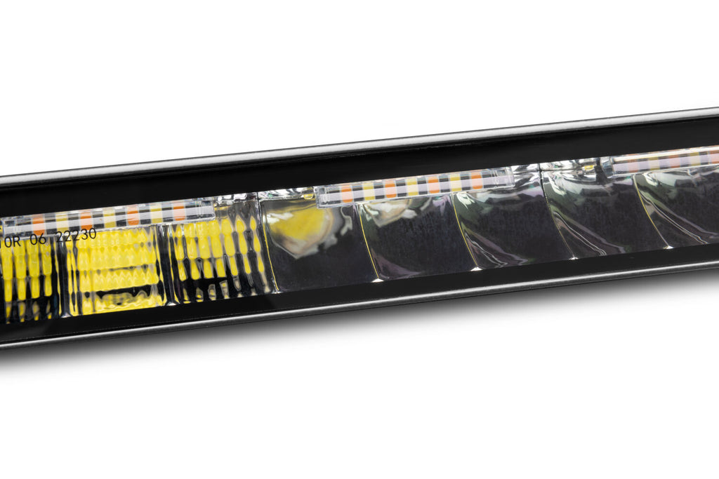 Go Rhino 754004012CSS Blackout Combo Series - SINGLELINE 40" Single Row LED Light Bar w/Amber LEDs