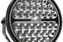 Load image into Gallery viewer, Go Rhino 751700911SRS Blackout Series - MAXROUND 9" Round LED Spot Light w/Daytime Running Lights for Select Chevrolet Suburban, Chevrolet Tahoe