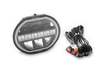 Load image into Gallery viewer, Go Rhino 751440911CRS Blackout Series - MAXLINE 9" LED Hi/Low Beam with Multi Daytime Running Light