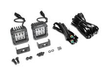 Load image into Gallery viewer, Go Rhino 751803023SCS Bright Series - 3x3 Cube LED Spot Lights, Pair