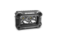 Load image into Gallery viewer, Go Rhino 751003023SBS Bright Series - 3x2 Rectangular LED Spot Lights, Pair